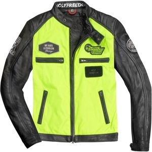 HolyFreedom Zero Vision Motorfiets Leren Jas