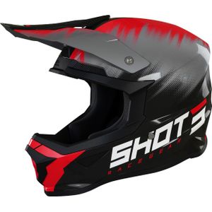 Motorhelm - Synthetisch Versterkte Shell - Zwart - Hypoallergene Voering
