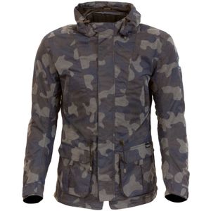 Merlin Belmot Camo Motorfiets Waxed jas