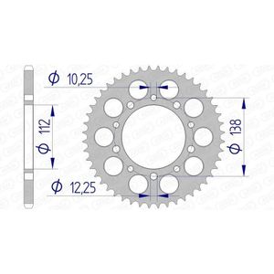 AFAM Ultralichte aluminium kroon 11509 - 520