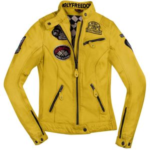 HolyFreedom Zero Dames Motorfiets Lederen Jas