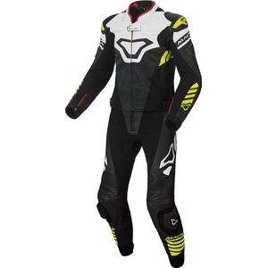 Macna Tracktix Tweedelig geperforeerd motorlederen pak