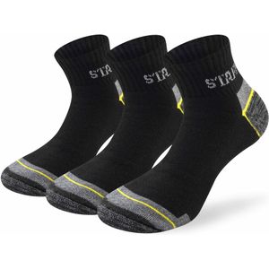 Lenz Staff Worker Basic Quarter Sokken - 3 stuks