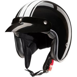 Redbike RB-742 Stripes Jet Helm
