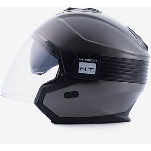 Blauer Hacker BTR Jet Helm