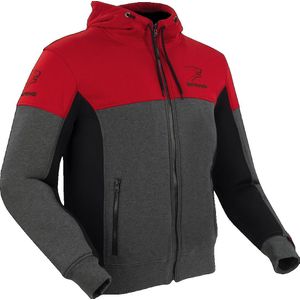 Bering Hoodiz Vented Motorfiets hoodie met rits