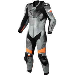 Macna Ignite geperforeerd eendelig motorfiets lederen pak