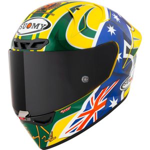 Suomy S1-XR GP Troy Bayliss Replica 2005 FIM E06 Helm