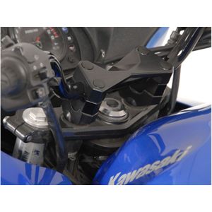 SW-Motech Balkverhoger - H=20 mm. Zwart. Kawasaki Z750/R/S, Z1000.
