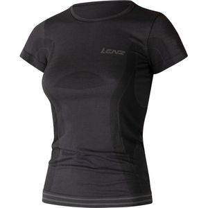 T-shirt - Ronde Hals - Zwart - Merino Softtec® - Ventilatiezones