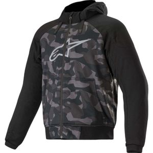 Alpinestars Chrome Camo Sport Motorfiets Zip Hoodie