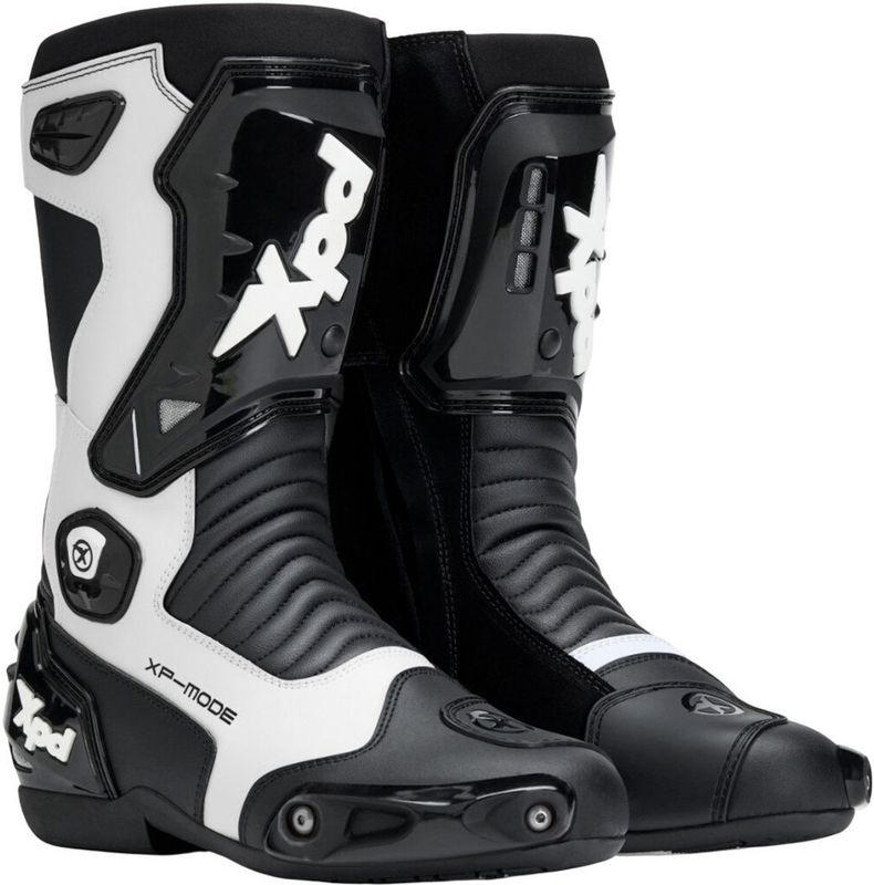 XPD - XP-Mode - Motorlaarzen - Zwart - Leer