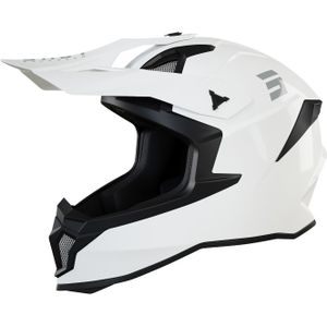 Shot - Lite Solid 2.0 Offroadhelm - Lichtgewicht - Tri-composiet Schaal - Schokdemper Kin Bar Insert
