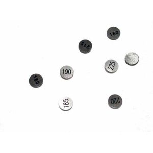 Tourmax Ventielpads Ø25X2,4mm - set van 2