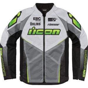 Icon Hooligan Ultrabolt Motorfiets textiel jas