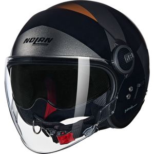 Nolan - N21 Visor - Jethelm - Zwart Grijs - Polycarbonaat