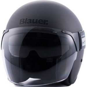 Blauer POD Matt Jet Helm
