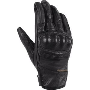 Bering - Score - Motorhandschoenen - Geitenleer - Lycra - Korte Manchet