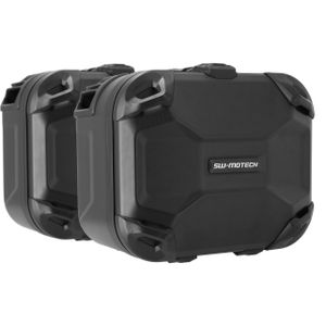 SW-Motech DUSC hardcase systeem - Zwart. 41/33L. BMW R 1200 GS, R 1250 GS.
