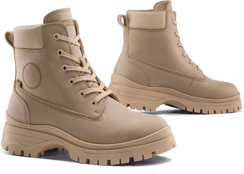 Falco - Zarah - Motorschoenen - Zwart - Leer - Waterdicht