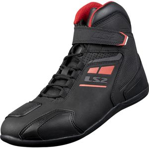 Ls2 - Garra - Motorschoenen - Nubuckleer - Lage Rieten Laarzen