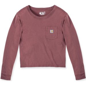 Carhartt Relaxed Fit Lightweight Pocket Dames shirt met lange mouwen