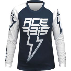 Acerbis J-Kid Blizzard Motorcross Jersey voor kinderen
