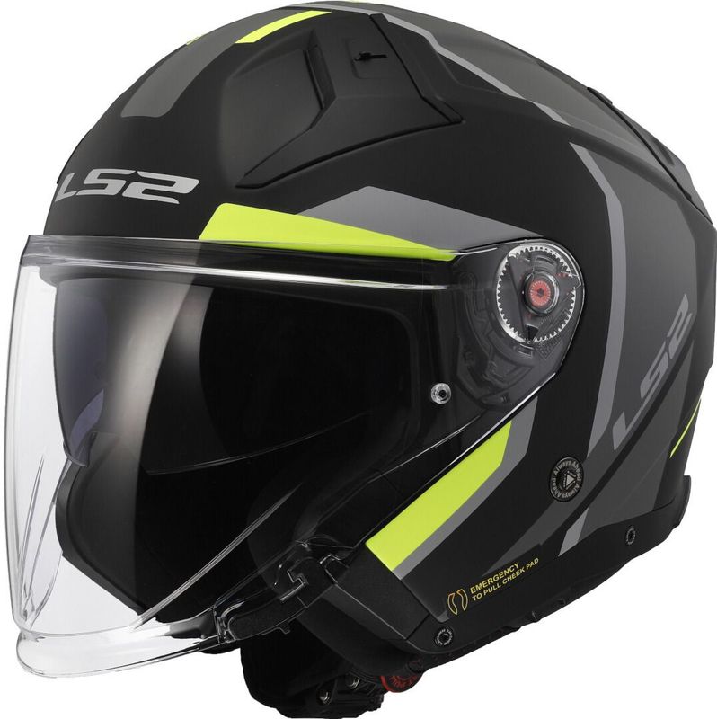 LS2 OF603 Infinity II Focus Jet Helm