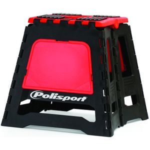 POLISPORT Opvouwbare rode vaste motorlift CR/zwart