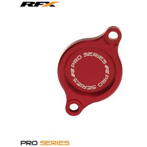 RFX Oliefilter cover Pro (Rood) - Suzuki RMZ250/450