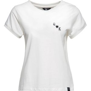 Queen Kerosin Playcard Queen Dames T-Shirt