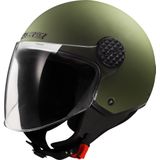 LS2 - OF558 Sphere Lux II - Open Helm - Zwart - Kinetic Polymer Alloy