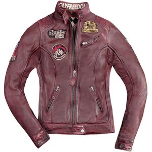 HolyFreedom Zero Dames Motorfiets Lederen Jas