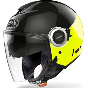 Airoh Helios Fluo Jet Helm