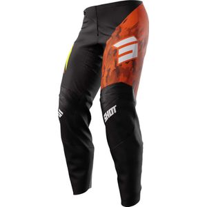 Shot - Draw Indy - Crossbroek - Zwart - 350Gr, Polyester 600 Deniers, Geventileerde Binnenvoering