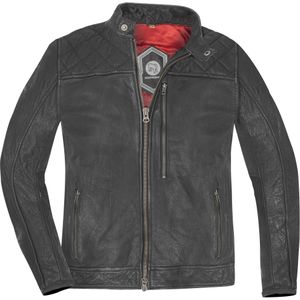 HolyFreedom Burn Out Black Motorfiets Leren Jas