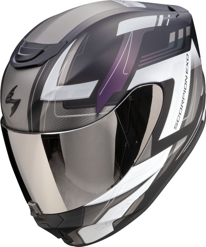 Scorpion - Exo-391 Captor - Integraalhelm - Matt Black - Polycarbonaat