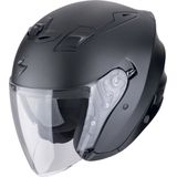 Scorpion - EXO-Z1 - Jethelm - Mat Pearl Zwart - Glasvezel/Fiber Mix