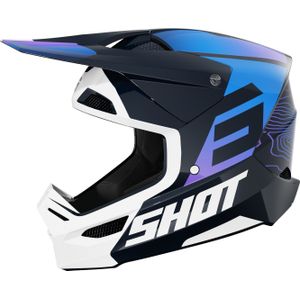 Shot - Furious Offroadhelm - Zwart - SRS Synthetische Versterkte Schaal