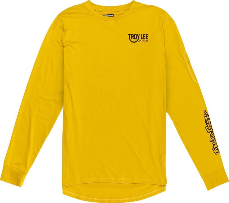 Troy Lee Designs - Ruckus Ride - T-shirt - Geel - Lange Mouwen