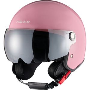 Nexx - Y.10 Stiletto - Open Face Helm - Zwart - Materiaal: Kunststof