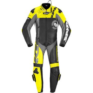 Spidi DP-Progressive Perforated Pro One Piece Motorfiets Lederen Pak