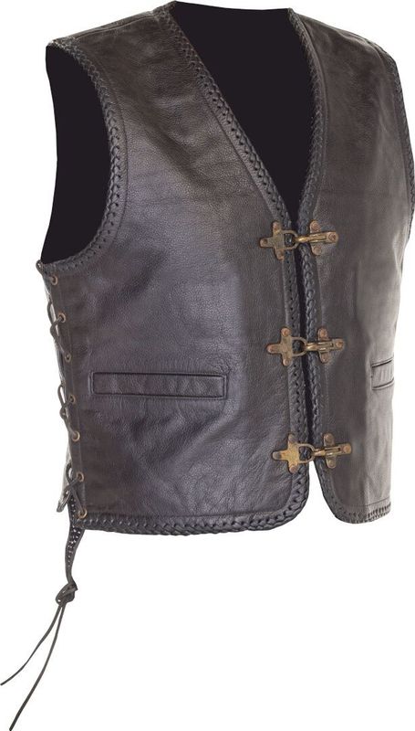 Richa Sadic Gilet Motorvest met vetersluiting