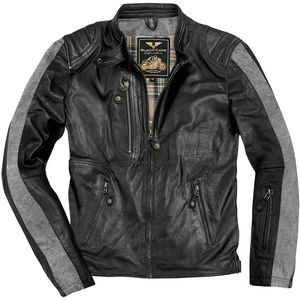 Black-Cafe London Vintage Motorfiets lederen jas