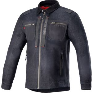 Alpinestars AS-DSL Toshio Denim Motorfiets Shirt