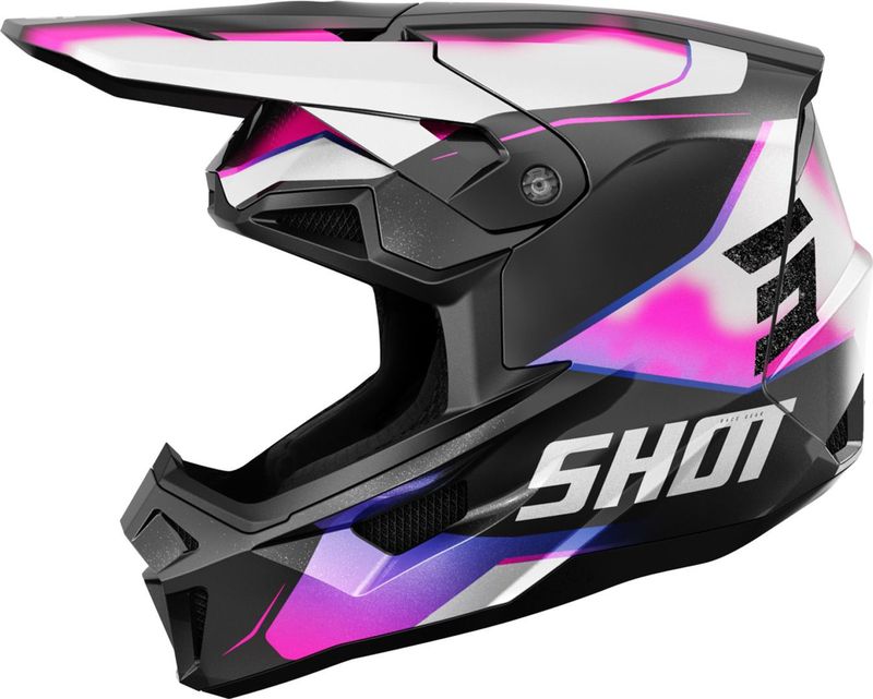 Shot - Lite Astral - Offroadhelm - Geen Kleur - Glasvezel Buitenschaal, D3O® Impactbescherming, Mips-systeem