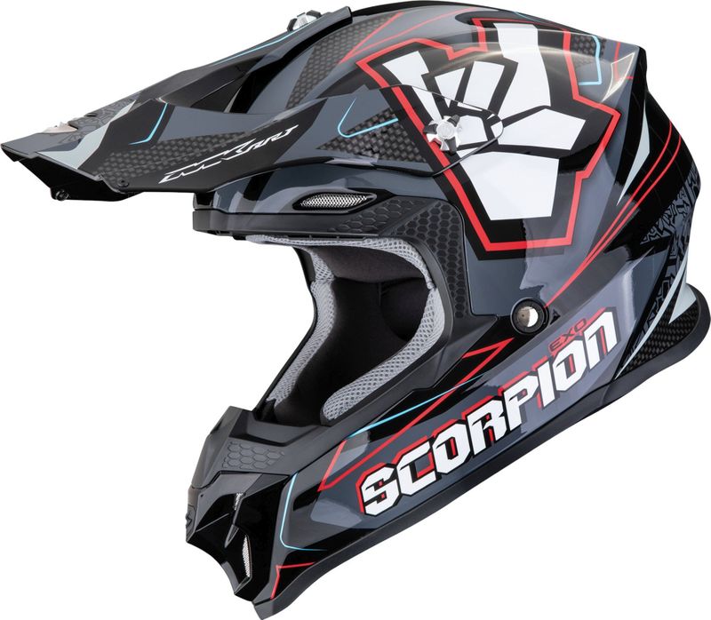 Scorpion VX-16 Evo Air Rok Motorcross helm
