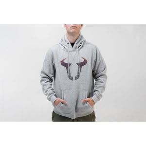 SW-Motech Hoodie - Straatlijn. Grijs. Unisex. Maat XXXL.