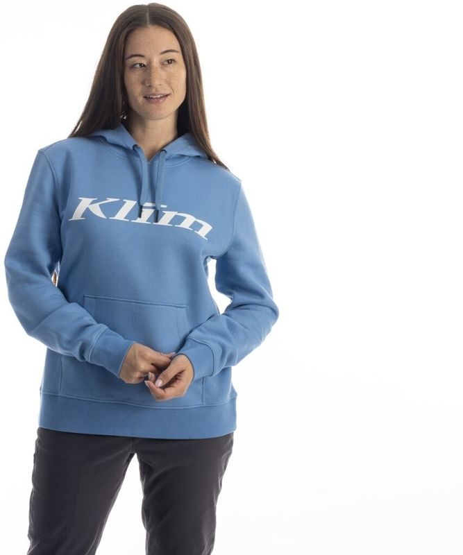 Klim - Pullover Hoodie - Zwart - Katoenpolyester Mengsel - Gevoerde Capuchon