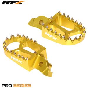 RFX Voetsteun Pro (Geel) - Voor Suzuki RMZ250/450